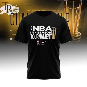 2023 NBA In-Season Tournament Los Angeles Lakers T-Shirt