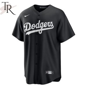 MLB Los Angeles Dodgers Shohei Ohtani 17 Baseball Jersey – Black