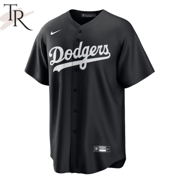 MLB Los Angeles Dodgers Shohei Ohtani 17 Baseball Jersey – Black