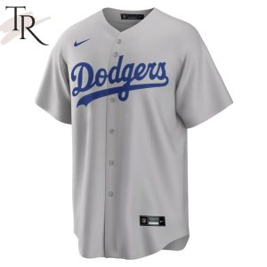 MLB Los Angeles Dodgers Shohei Ohtani 17 Baseball Jersey – Grey