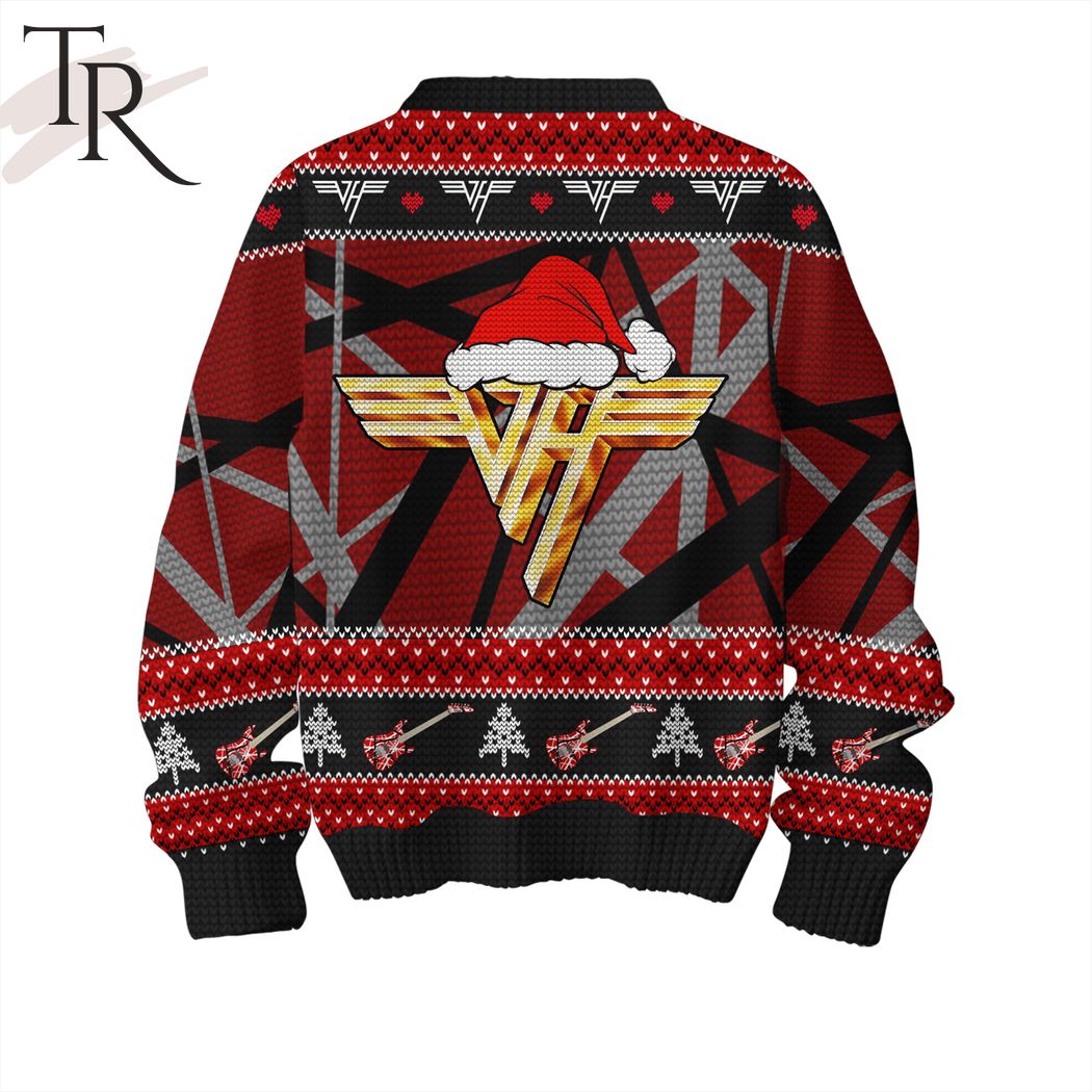 Van Halen Might As Well Jump Go A Head Jump Ugly Christmas Sweater