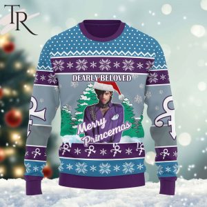 Dearly Beloved Merry Princemas Ugly Christmas Sweater
