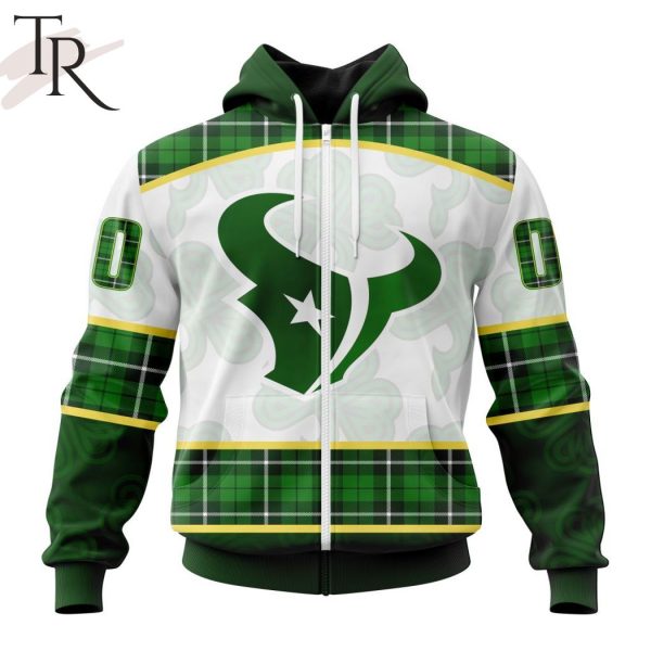 NFL Houston Texans Special Design For St. Patrick Day Hoodie