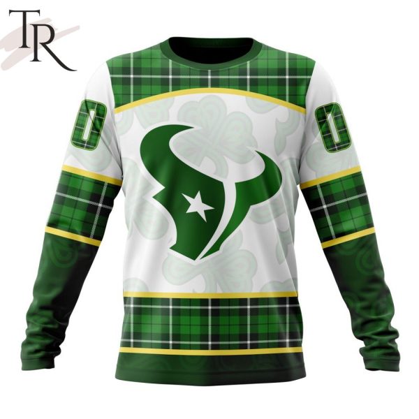 NFL Houston Texans Special Design For St. Patrick Day Hoodie