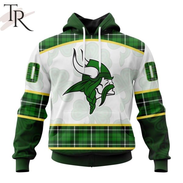 NFL Minnesota Vikings Special Design For St. Patrick Day Hoodie