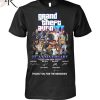 Grand Theft Auto VI 27 Years Of Release 2001 – 2024 Thank You For The Memories T-Shirt