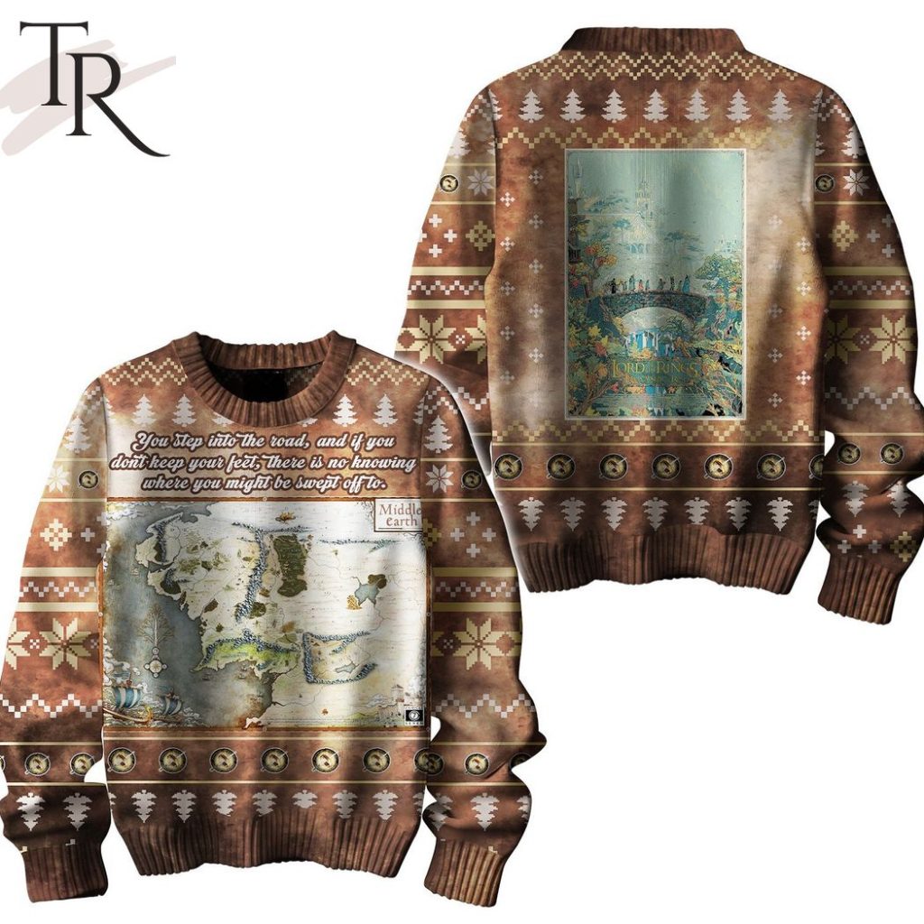 J.R.R. Tolkien The Lord of the Rings Ugly Sweater - Torunstyle