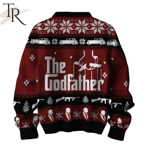 Never Tell Anyone The Family What You’re Thinking The Godfather Ugly Sweater
