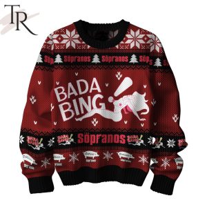 The Sopranos Bada Bang Ugly Sweater