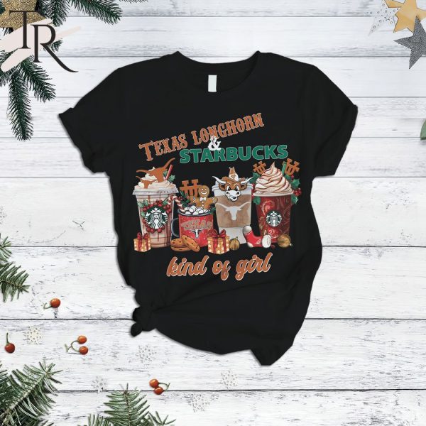 Texas Longhorn & Starbucks Kind Of Girl Pajamas Set