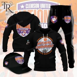 Clemson Tigers 2023 NCAA Division I Men’s Soccer National Champions Hoodie, Longpants, Cap – Black