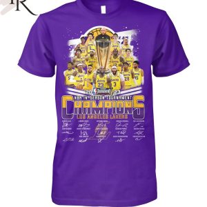 2023 NBA In-Season Tournament Champions Los Angeles Lakers T-Shirt