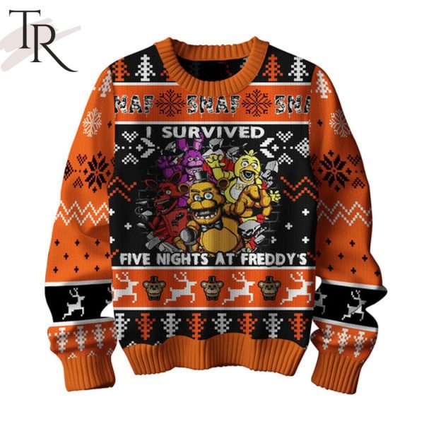 I Survived Five Nights At Freedy’s Ugly Sweater
