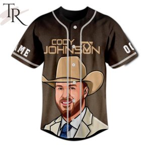 Cody Johnson The Leather Tour Custom Baseball Jersey
