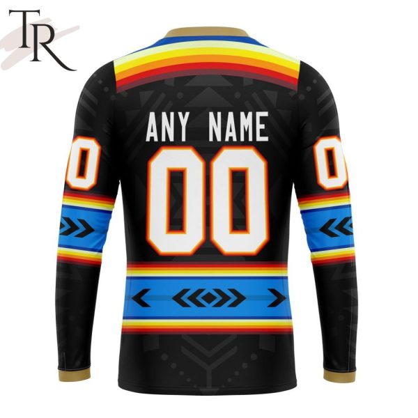NHL Anaheim Ducks Special Native Heritage Design Hoodie