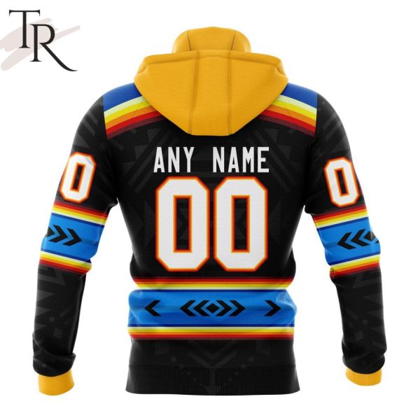 NHL Boston Bruins Special Native Heritage Design Hoodie