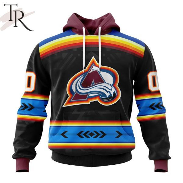 NHL Colorado Avalanche Special Native Heritage Design Hoodie