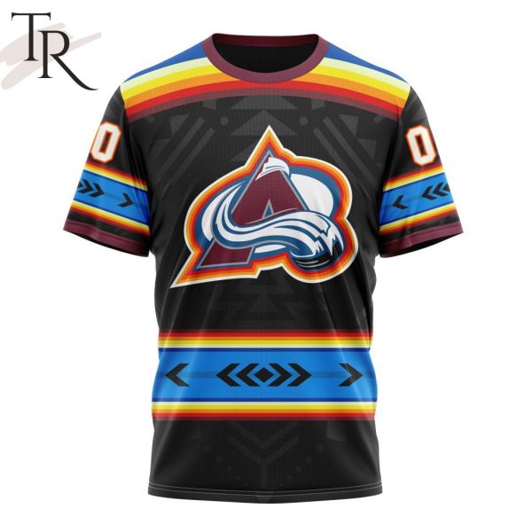 NHL Colorado Avalanche Special Native Heritage Design Hoodie