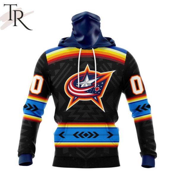 NHL Columbus Blue Jackets Special Native Heritage Design Hoodie