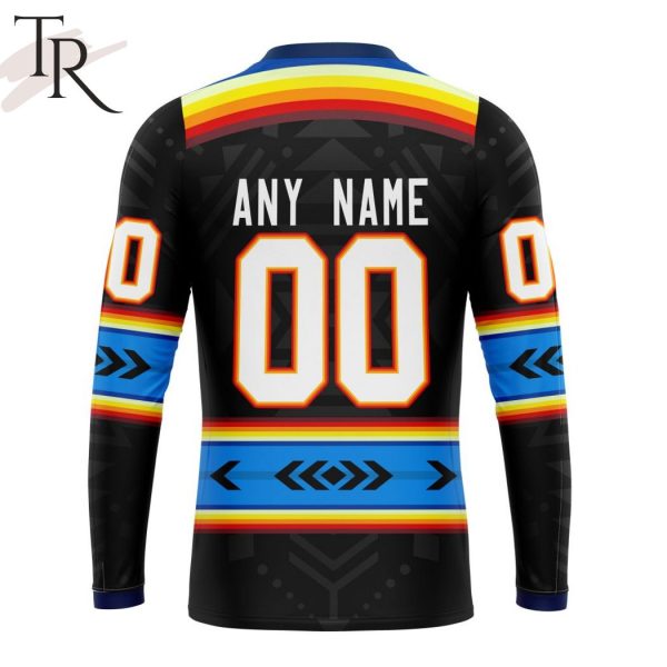 NHL Columbus Blue Jackets Special Native Heritage Design Hoodie