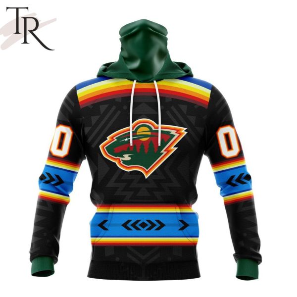 NHL Minnesota Wild Special Native Heritage Design Hoodie