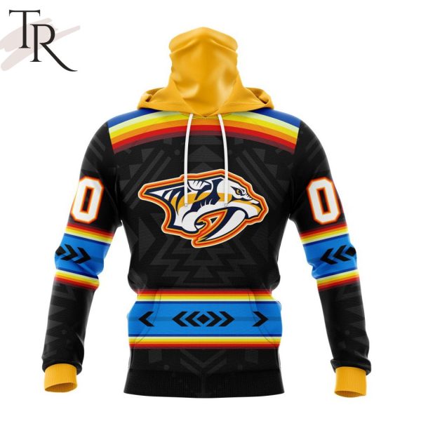 NHL Nashville Predators Special Native Heritage Design Hoodie