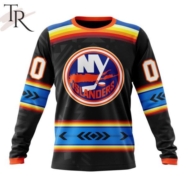 NHL New York Islanders Special Native Heritage Design Hoodie