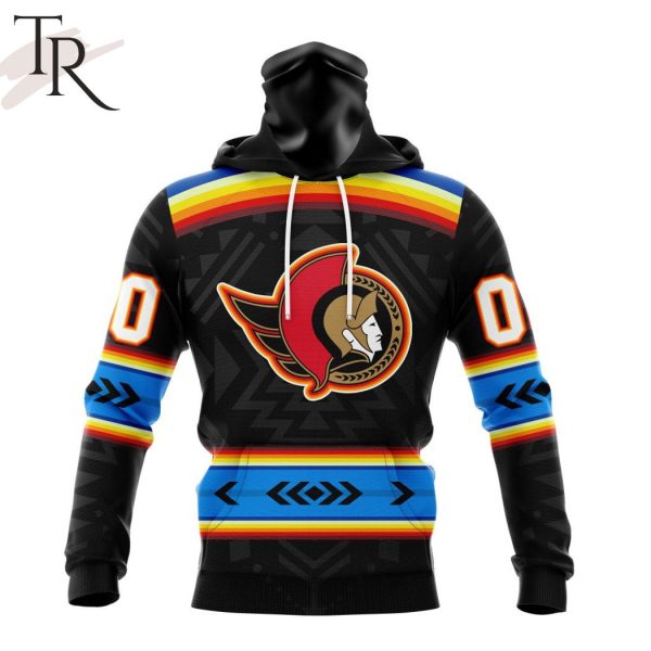 NHL Ottawa Senators Special Native Heritage Design Hoodie