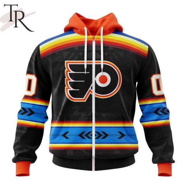 NHL Philadelphia Flyers Special Native Heritage Design Hoodie