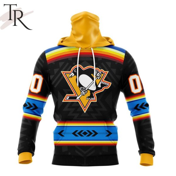 NHL Pittsburgh Penguins Special Native Heritage Design Hoodie