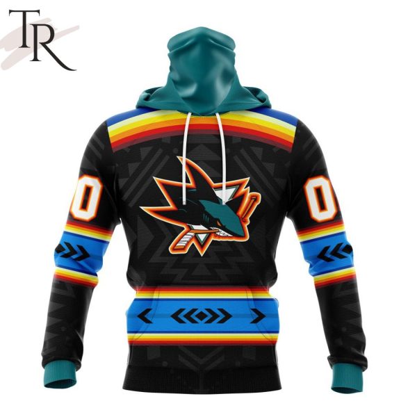 NHL San Jose Sharks Special Native Heritage Design Hoodie
