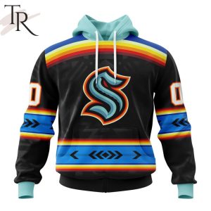 NHL Seattle Kraken Special Native Heritage Design Hoodie