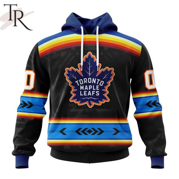 NHL Toronto Maple Leafs Special Native Heritage Design Hoodie