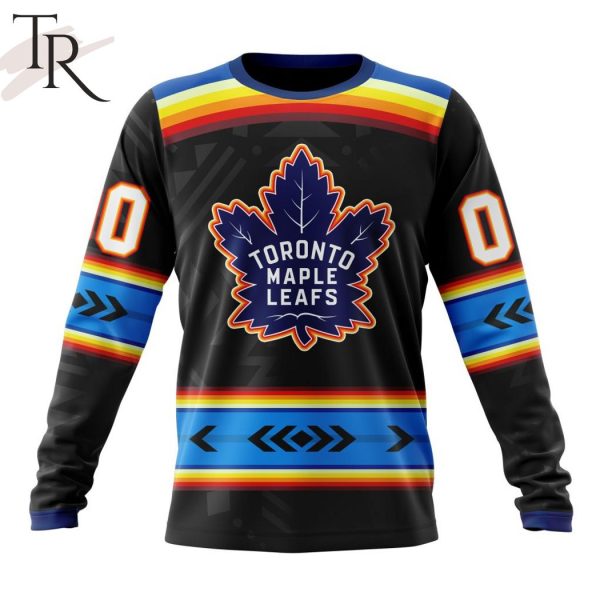 NHL Toronto Maple Leafs Special Native Heritage Design Hoodie