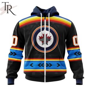 NHL Winnipeg Jets Special Native Heritage Design Hoodie