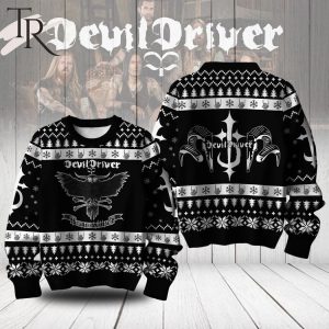 Devildriver Pray For Villains Ugly Sweater