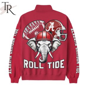 Alabama Crimson Tide Roll Tide Half Zip Sweatshirt