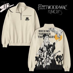 Rumours – Fleetwood Mac Half Zip Sweatshirt