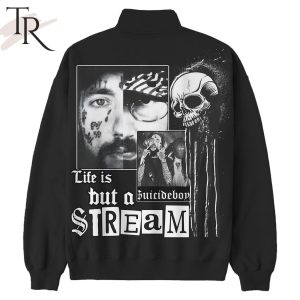 Suicideboys G59 Life Is But A Stream Half Zip Sweatshirt