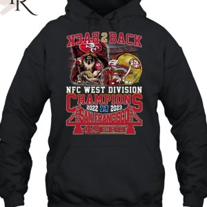 Back To Back NFC West Division Champions 2022 – 2023 San Francisco 49ers T-Shirt