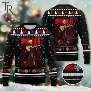 Bruce Springsteen 3D Ugly Sweater – Black