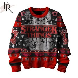Stranger Things 3D PREMIUM Christmas Sweater