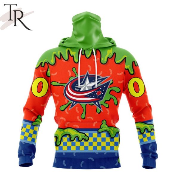 NHL Columbus Blue Jackets Special Nickelodeon Design Hoodie