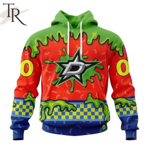 NHL Dallas Stars Special Nickelodeon Design Hoodie