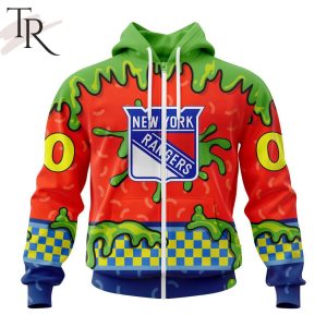NHL New York Rangers Special Nickelodeon Design Hoodie