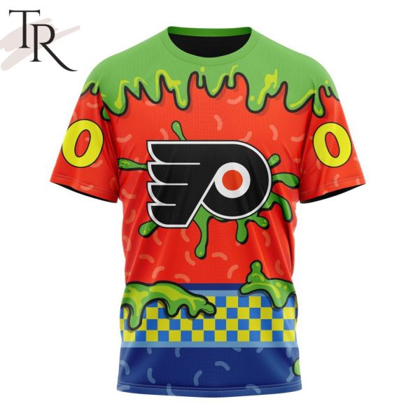 NHL Philadelphia Flyers Special Nickelodeon Design Hoodie