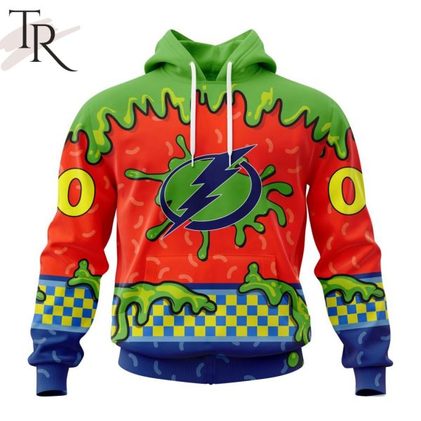 NHL Tampa Bay Lightning Special Nickelodeon Design Hoodie