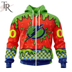 NHL Tampa Bay Lightning Special Nickelodeon Design Hoodie