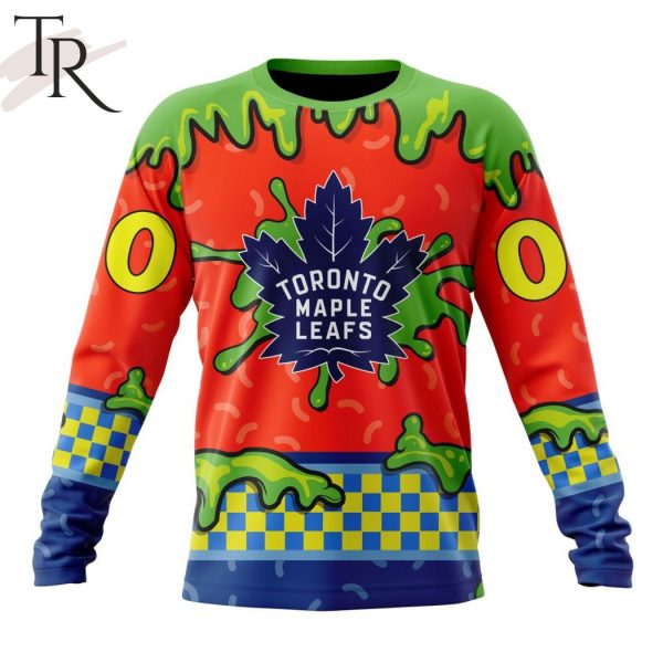 NHL Toronto Maple Leafs Special Nickelodeon Design Hoodie