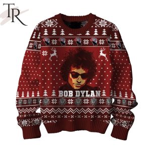 Bob Dylan May You Stay Forever Young Ugly Sweater